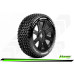 B-Pirate - 1/8 Buggy Banden Set - Verlijmd - Super Soft - Velgen B-Pirate - 1/8 Buggy Banden Set - Verlijmd - Super Soft - Velgen