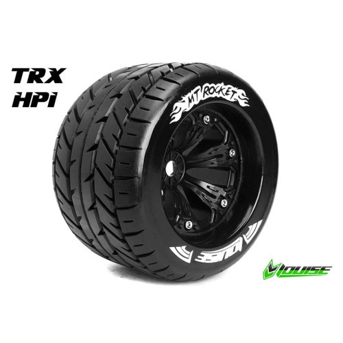 MT-Rocket Pneus Monster Truck - Sport - 3.8 Black 0 Offset (1/8)