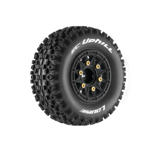 SC-UPHILL - Short Course Tires - Mounted - Soft - HEX 12, 14, 17mm (1/10)