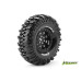 CR-Champ Pneus 1.9 pour Crawler sur jantes noir (1/10)