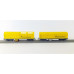 Railstofzuiger + Rail- en bovenleidingslijpwagen (H0-AC)