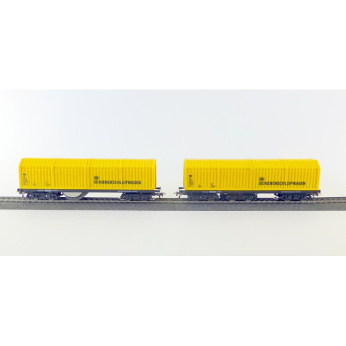 Middenrailreinigings- + Rail- en bovenleidingslijpwagen (H0-AC)