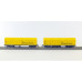 Middenrailreinigings- + Rail- en bovenleidingslijpwagen (H0-AC)