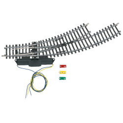 Bogenweiche links (2267 L) (H0)