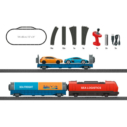 Märklin my world - Coffret de départ Logistique portuaire (H0) Märklin my world - Coffret de départ Logistique portuaire (H0)
