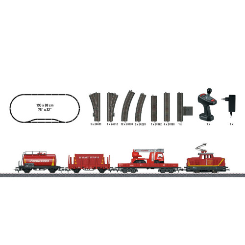 Fire Department Starter Set (H0-AC)