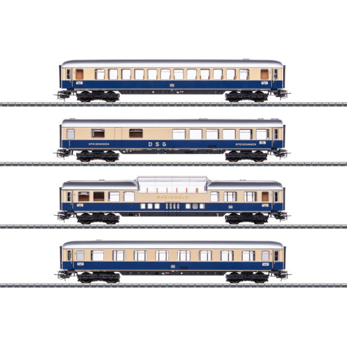 TEE Rheingold - Tin-Plate - Car Set