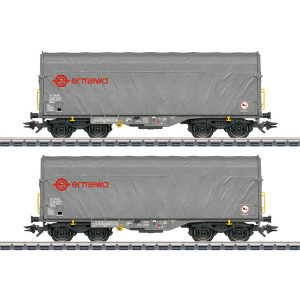 Sliding Tarp Car Set (H0)