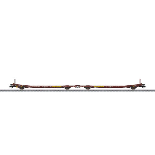 Transwaggon GmbH Type Laads 800B Pair of Flat Cars (H0)