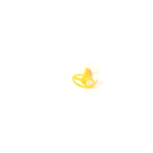 Brake wheel 4.0mm / 3 spokes yellow (1Pc)