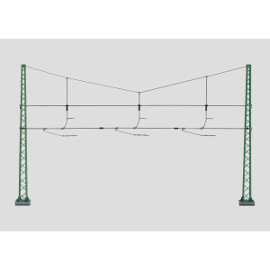 Cross Span Assembly for 3 Tracks (H0)