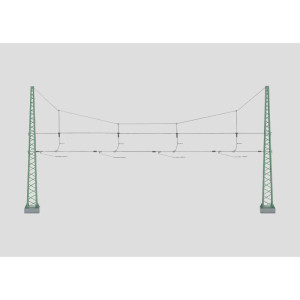 Cross Span Assembly for 4 Tracks (H0)