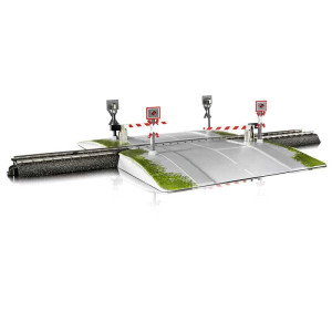 Fully Automatic One-Piece Railroad Grade Crossing (H0)
