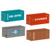 20-Foot Container Set (H0)