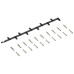 Packung mit 10 Trenn- und 20 Verbindungslaschen (Z) Packung mit 10 Trenn- und 20 Verbindungslaschen (Z)