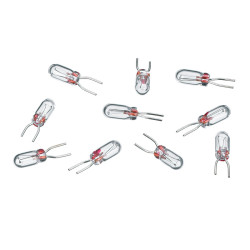 Glühlampe hell, T 1 Bi-Pin (10St)