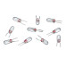 Ampoule, T 1 Bi-Pin (10Pcs)