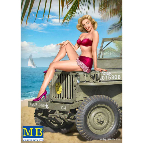 Pin-up series, Kit No.6 Samantha (1/24) Pin-up series, Kit No.6 Samantha (1/24)