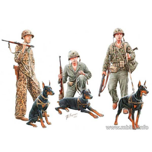 Dogs in service in the US Marine Corps (1/35) Dogs in service in the US Marine Corps (1/35)