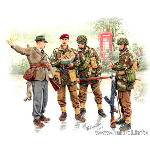 British paratroopers 1944 Kit 1 (1/35) British paratroopers 1944 Kit 1 (1/35)