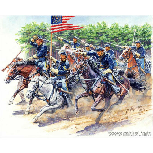 Attack! - 8th Pennsylvania Cavalry 89th Regiment (1/35) Attack! - 8th Pennsylvania Cavalry 89th Regiment (1/35)