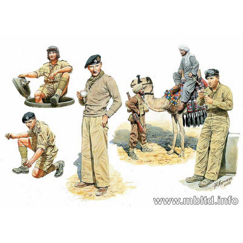 British armored troops Africa (1/35) British armored troops Africa (1/35)