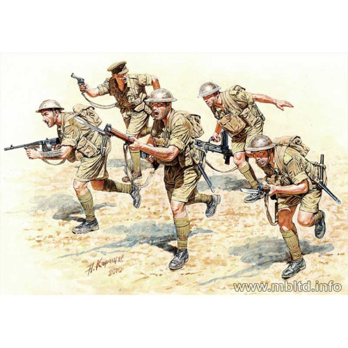 British Infantry in action - Northern Africa WWII (1/35) British Infantry in action - Northern Africa WWII (1/35)