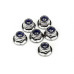 Flanged Lock Nut M3 6Pcs (all Ion)