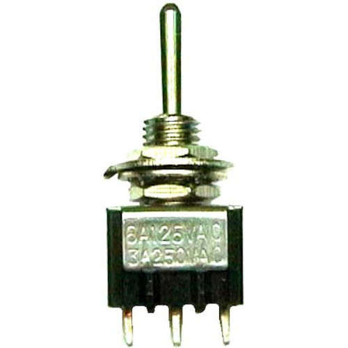 Mini-switch ON-OFF-ON 250V/3.0A