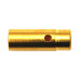 Goud connector G4 KORT vrouwelijk
