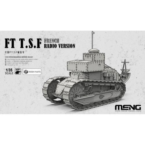 French FT T.S.F Radio Version (incl. resin parts) (1/35)