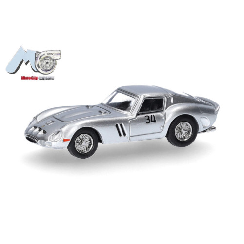 Ferrari 250 GTO 34, silver (H0)
