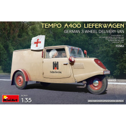 Tempo A400 Lieferwagen. German 3-Wheel Delivery Van (1/35)