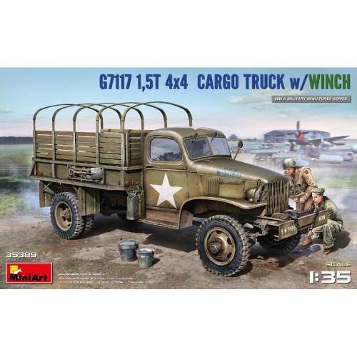 1,5t 4x4 G7117 Cargo Truck w/Winch (1/35)