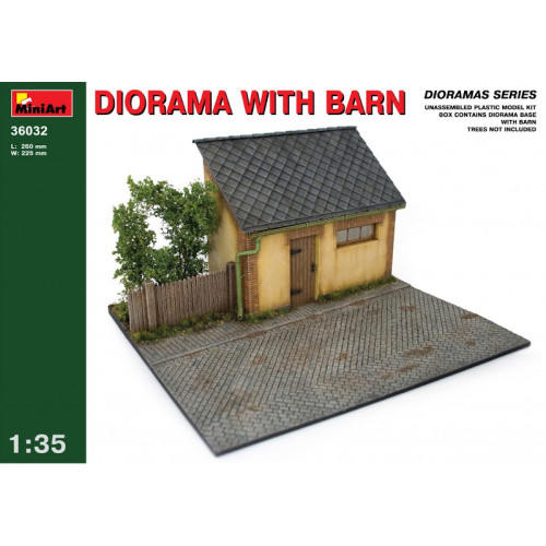 Diorama with Barn (1/35) Diorama with Barn (1/35)