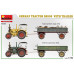 German Tractor D8506 with Trailer (1/35)