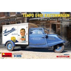 Tempo E400 Kastenwagen 3-Wheel Delivery Box Track (1/35)