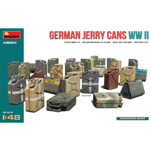German Jerry Cans WW II (1/48) German Jerry Cans WW II (1/48)