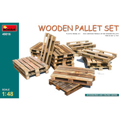 Houten Palletset (1/48) Houten Palletset (1/48)