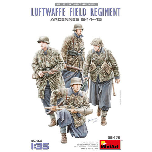 Régiment de terrain de la Luftwaffe Ardennes 1944-45 (1/35) Régiment de terrain de la Luftwaffe Ardennes 1944-45 (1/35)
