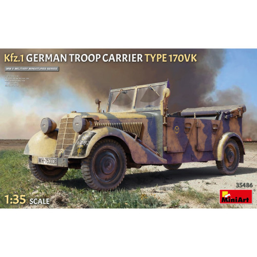 Kfz.1 German Troop Carrier Type 170VK (1/35) Kfz.1 German Troop Carrier Type 170VK (1/35)