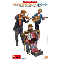 Street musicians of the 1930s and 1940s (1/35) Street musicians of the 1930s and 1940s (1/35)