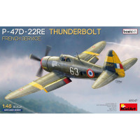 P-47D-22RE Thunderbolt. French Service. Basic Kit (1/48)