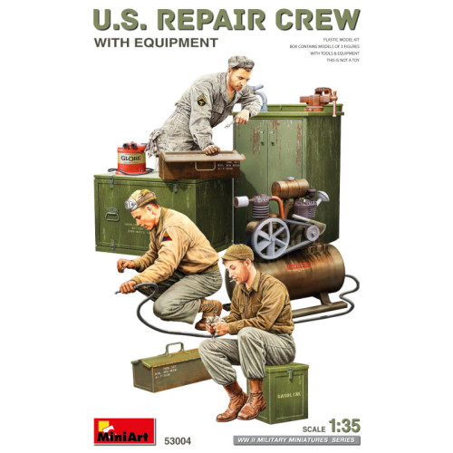 U.S. Repair Crew with Equipment (1/35) U.S. Repair Crew with Equipment (1/35)