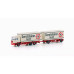 MAN F90, 3-axle box trailer Gerolsteiner (N)