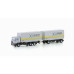 MAN F90, 3-axle swap body trailer Schenker Cargo (N)