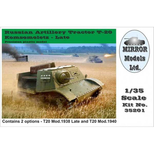 Russian Artillery Tractor T-20 Komsomoletz - Late (1/35) Russian Artillery Tractor T-20 Komsomoletz - Late (1/35)