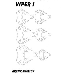 Maskeerfolie Viper 1 Maskeerfolie Viper 1