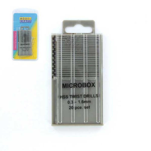 Microbox Drill Set 0.3-1.6mm Microbox Drill Set 0.3-1.6mm