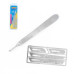 Saw set nr1 with scalpel handle nr3